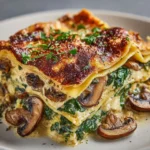 Mushroom And Spinach Lasagna Mushroom Spinach Lasagna