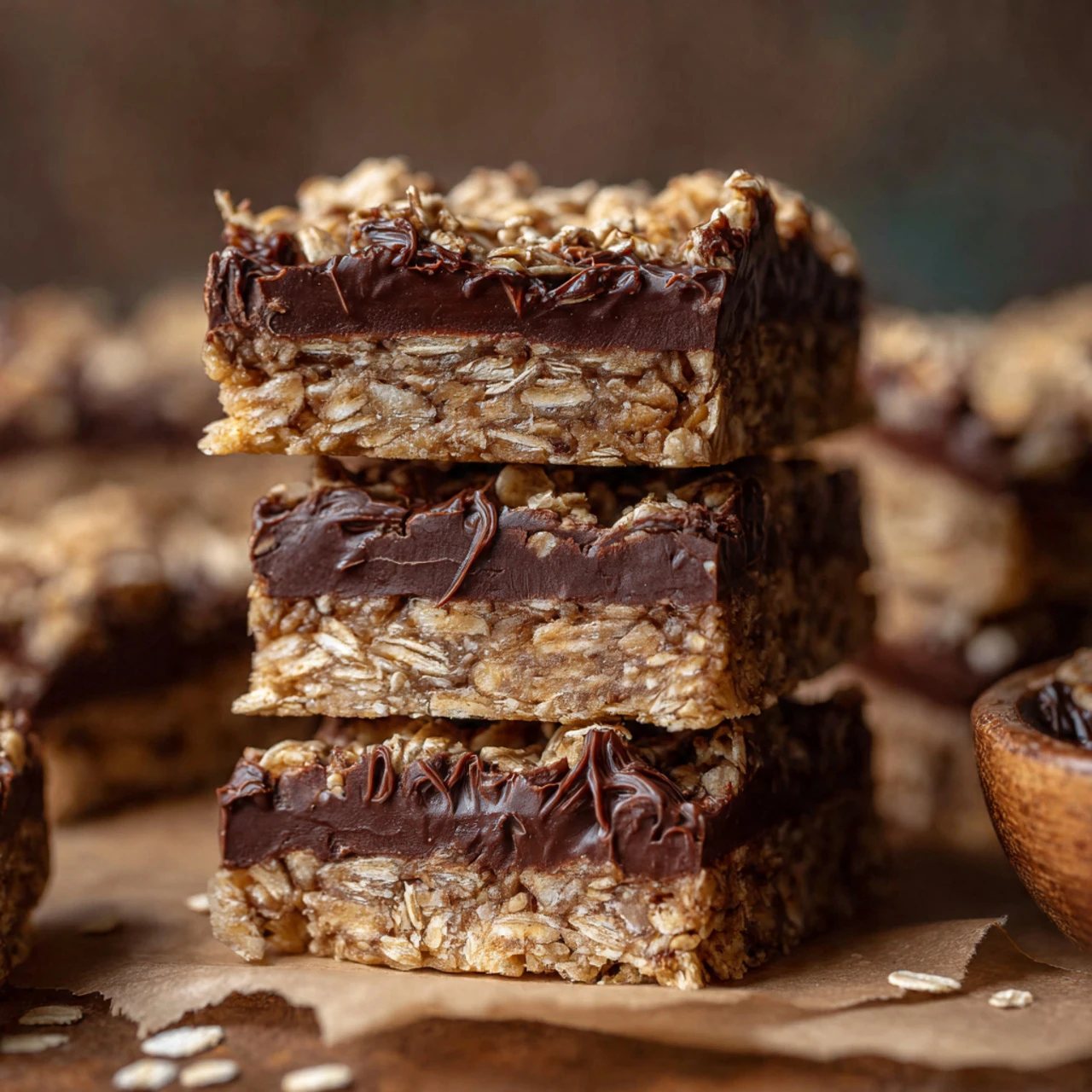 No Bake Chocolate Oatmeal Bars Bake Chocolate Oatmeal Bars