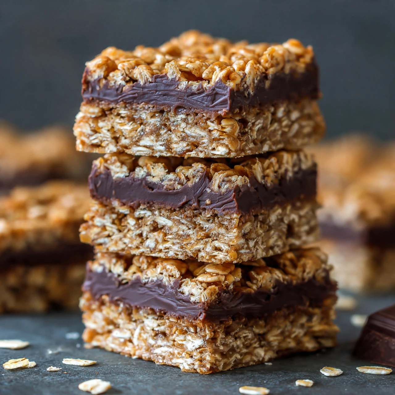 No Bake Chocolate Oatmeal Bars Bake Chocolate Oatmeal Bars