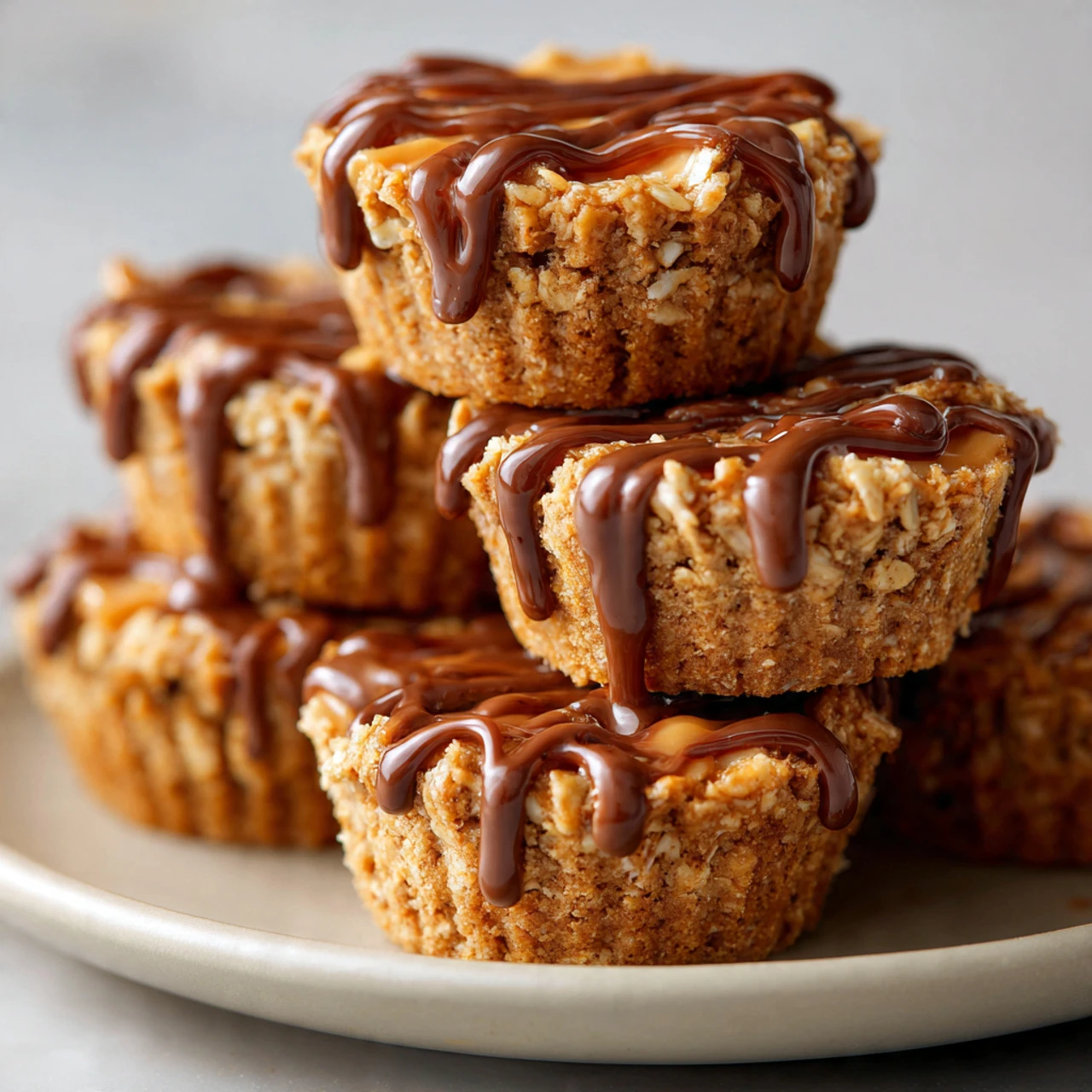 No-Bake Peanut Butter Oat Cups Nobake Peanut Butter Oat Cups