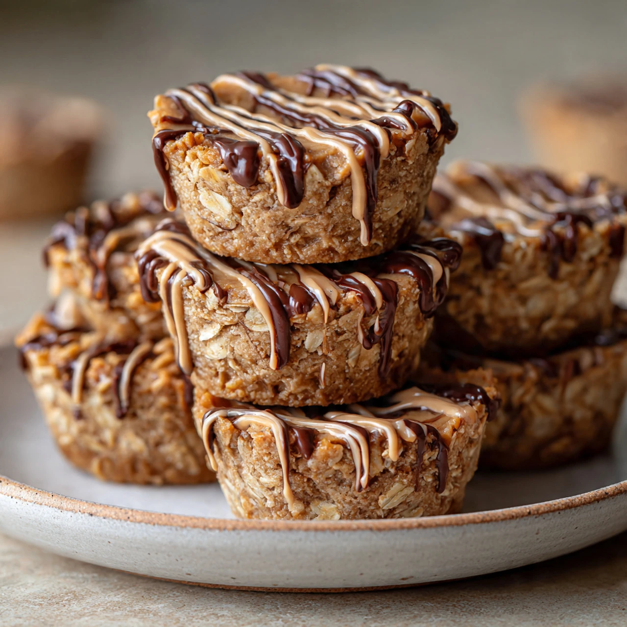 No-Bake Peanut Butter Oat Cups Nobake Peanut Butter Oat Cups
