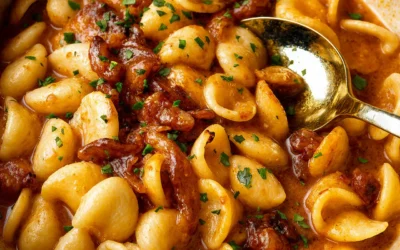 One Pot French Onion Pasta