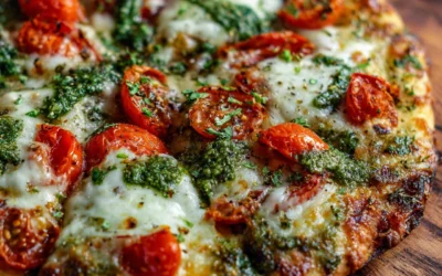 Pesto Chicken Pizza