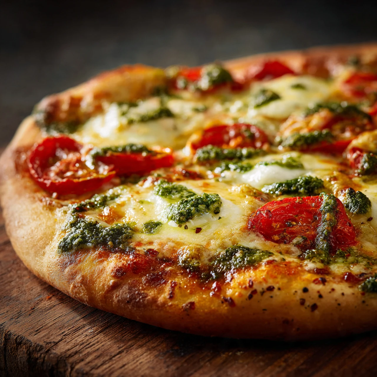 Pesto Chicken Pizza Pesto Chicken Pizza