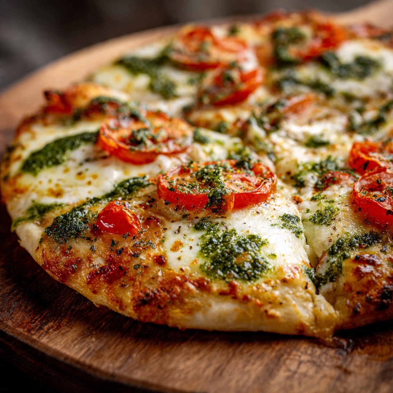 Pesto Chicken Pizza Pesto Chicken Pizza