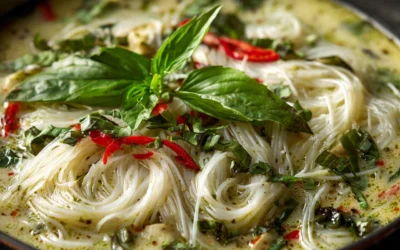 Quick Thai Green Curry Soup