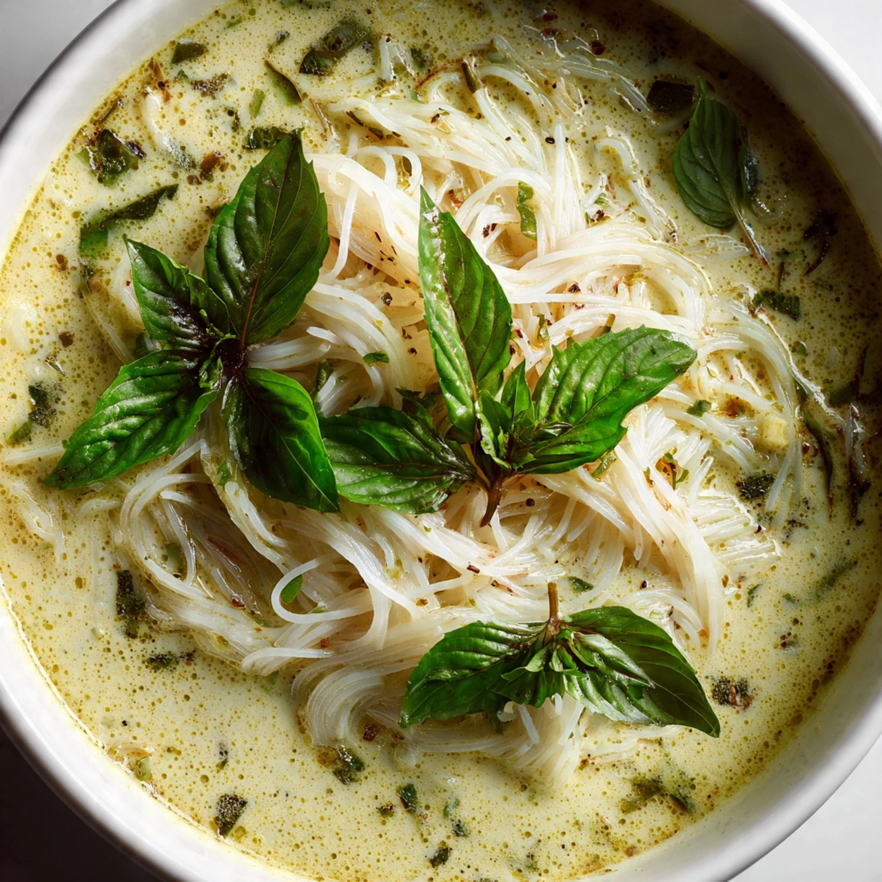 Quick Thai Green Curry Soup Thai Green Curry Soup