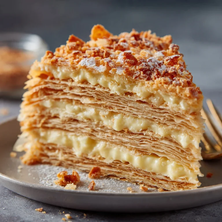 Russian Napoleon Cake – Puff Pastry Cake Russian Napoleon Cake Puff Pastry