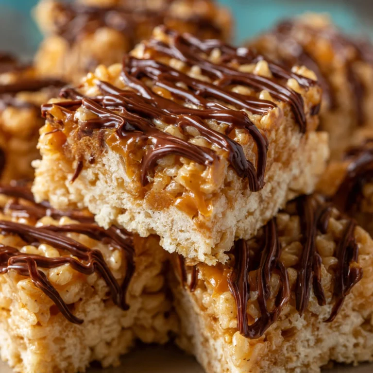 Samoa (caramel Delite) Rice Krispie Treats Samoa Caramel Delite Rice Krispie Treats