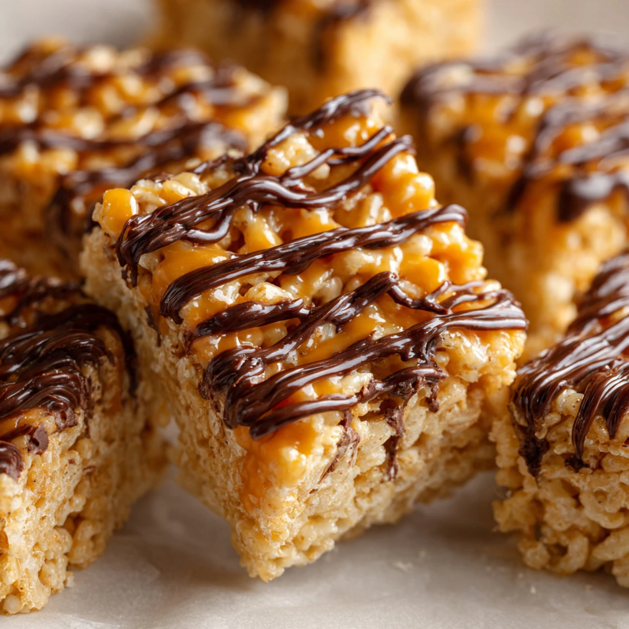 Samoa (caramel Delite) Rice Krispie Treats Samoa Caramel Delite Rice Krispie Treats
