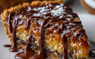 Samoas Cookie Pie
