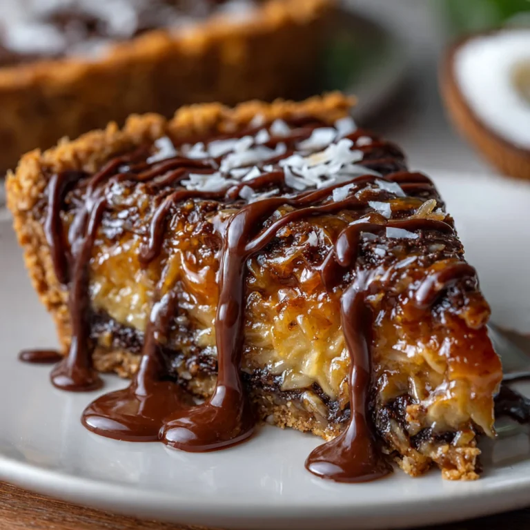 Samoas Cookie Pie Samoas Cookie Pie