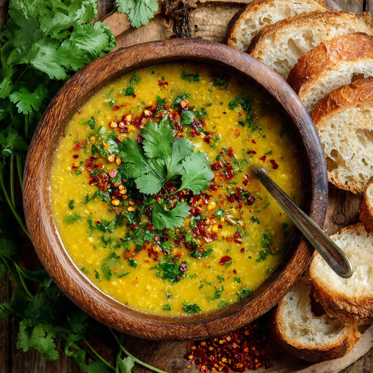 Simple Thai Coconut Red Lentil Soup – For Cozy Nights Thai Coconut Red Lentil Soup Cozy Nights