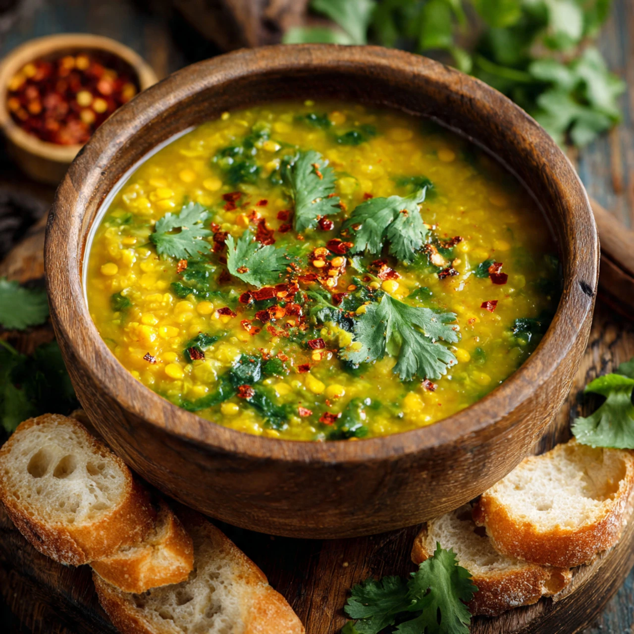 Simple Thai Coconut Red Lentil Soup – For Cozy Nights
