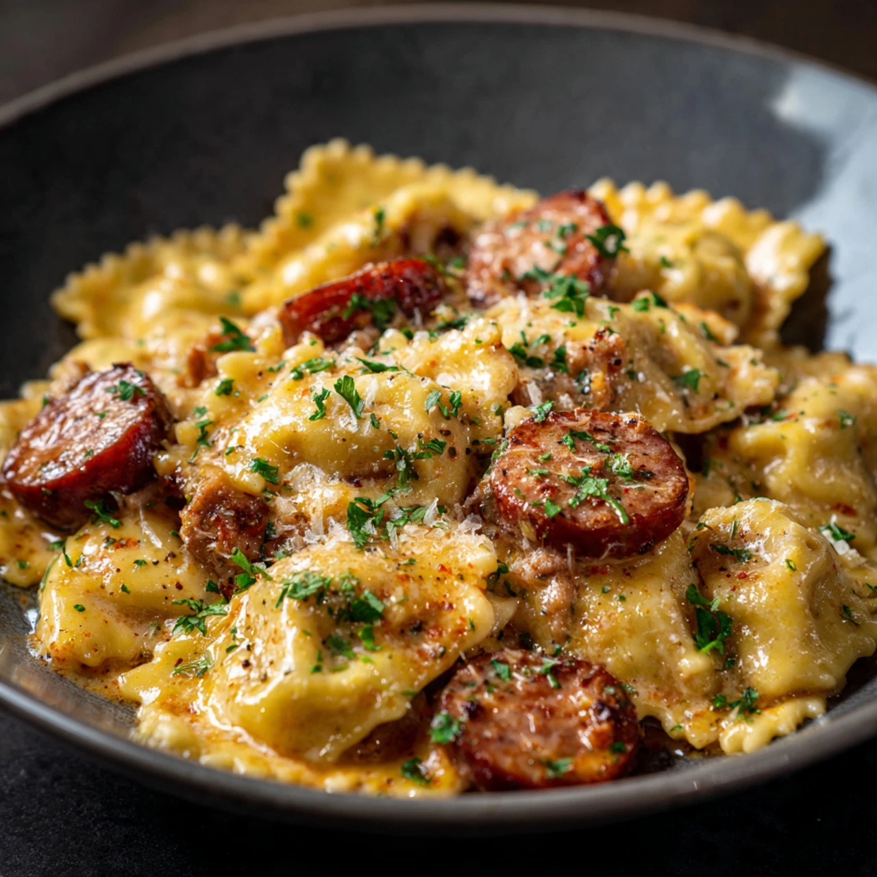 Slow Cooker Pierogi And Kielbasa Bake Slow Cooker Pierogi Kielbasa Bake