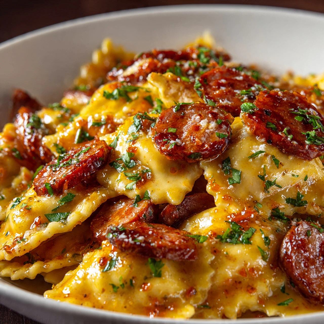 Slow Cooker Pierogi And Kielbasa Bake Slow Cooker Pierogi Kielbasa Bake