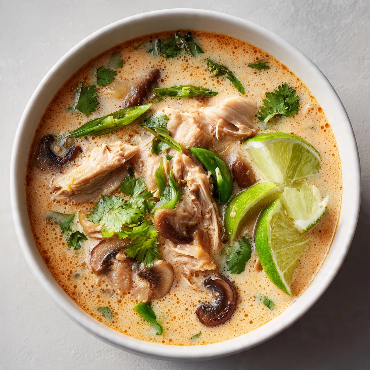 Slow Cooker Tom Kha Gai Thai Coconut Chicken Soup Slow Cooker Tom Kha Gai Thai Coconut