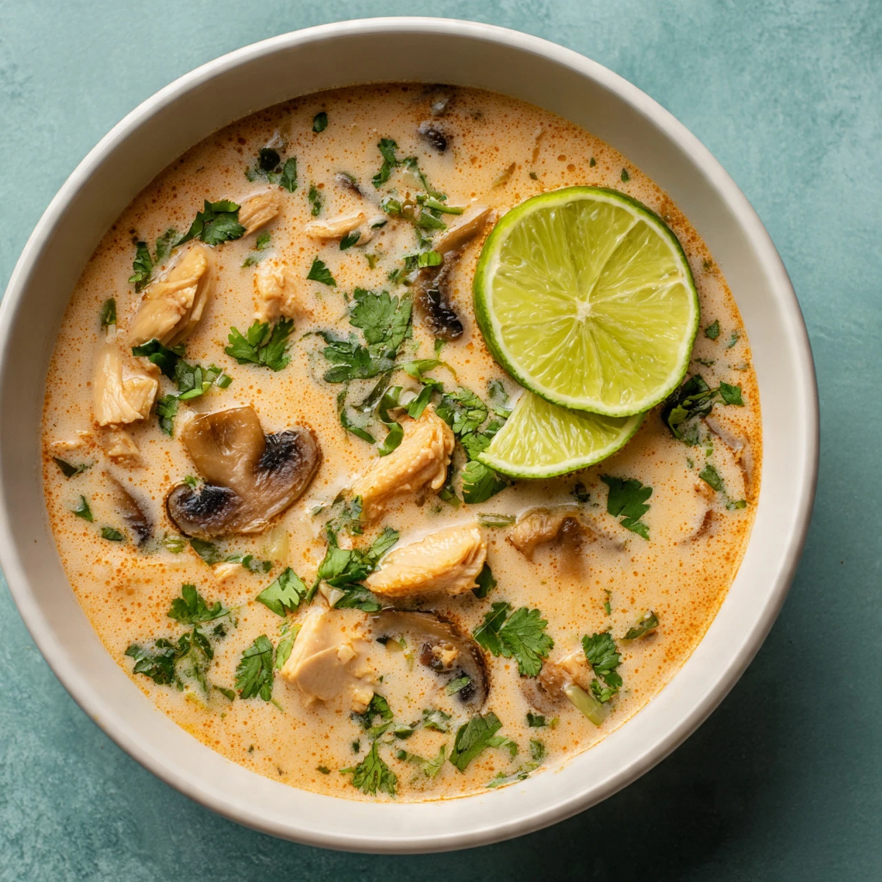 Slow Cooker Tom Kha Gai Thai Coconut Chicken Soup Slow Cooker Tom Kha Gai Thai Coconut
