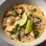 Slow Cooker Tom Kha Gai Thai Coconut Chicken Soup Slow Cooker Tom Kha Gai Thai Coconut