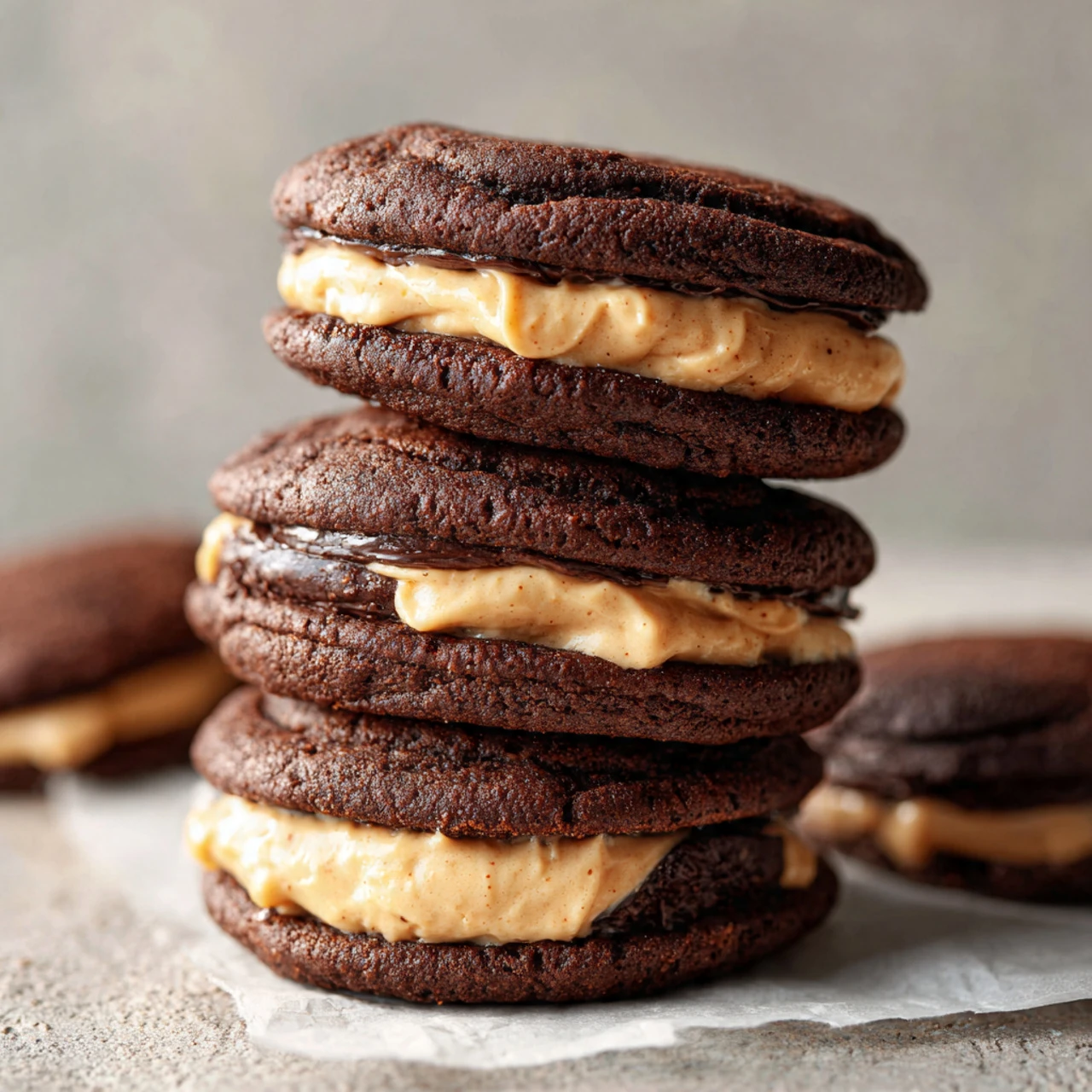 Soft Homemade Peanut Butter Oreos Soft Homemade Peanut Butter Oreos