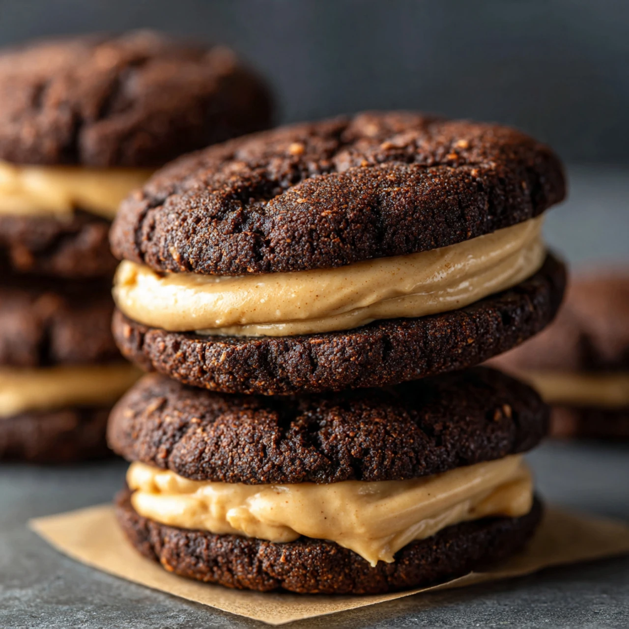 Soft Homemade Peanut Butter Oreos Soft Homemade Peanut Butter Oreos