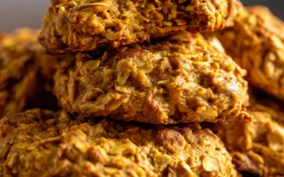 Soft Pumpkin Oatmeal Cookies (gluten-free, dairy-free option)