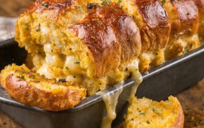 Soft Garlic Bread (Cheesy, Pull-Apart Perfection!)