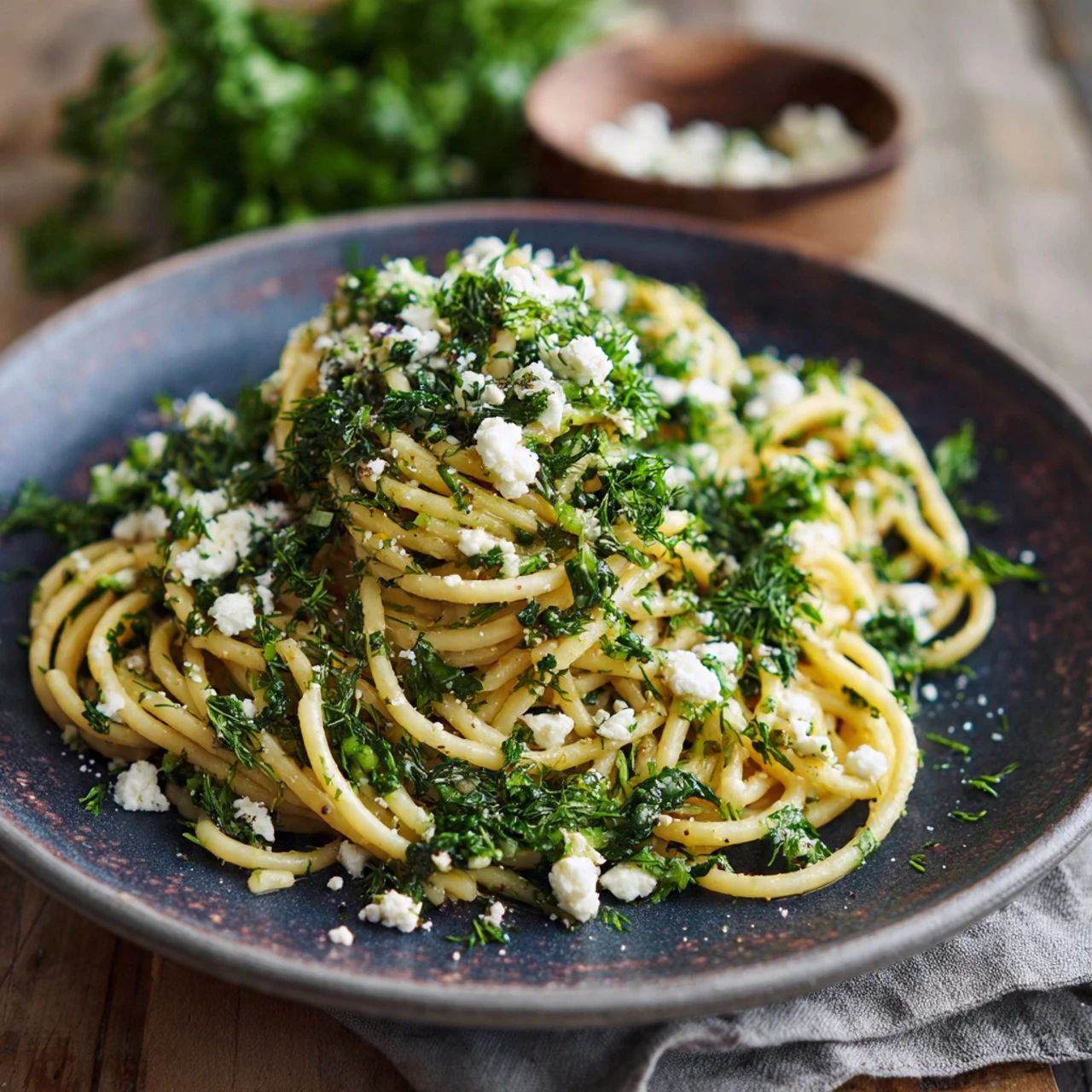 Spanakopita Pasta (Spinach And Feta Pasta) Spanakopita Pasta Spinach Feta