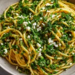 Spanakopita Pasta (Spinach And Feta Pasta) Spanakopita Pasta Spinach Feta