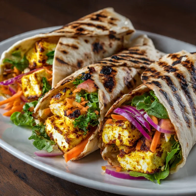 Sweet Chili Halloumi Wraps Sweet Chili Halloumi Wraps