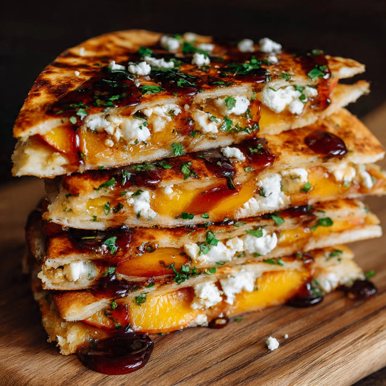 Sweet & Savory Peach Quesadillas You Need To Try! Sweet Savory Peach Quesadillas You Need Try
