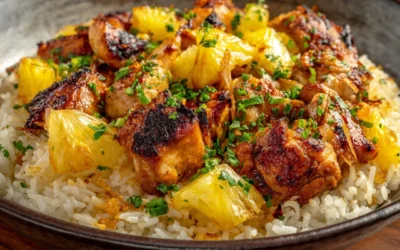 Easy Pineapple Chicken and Rice Recipe