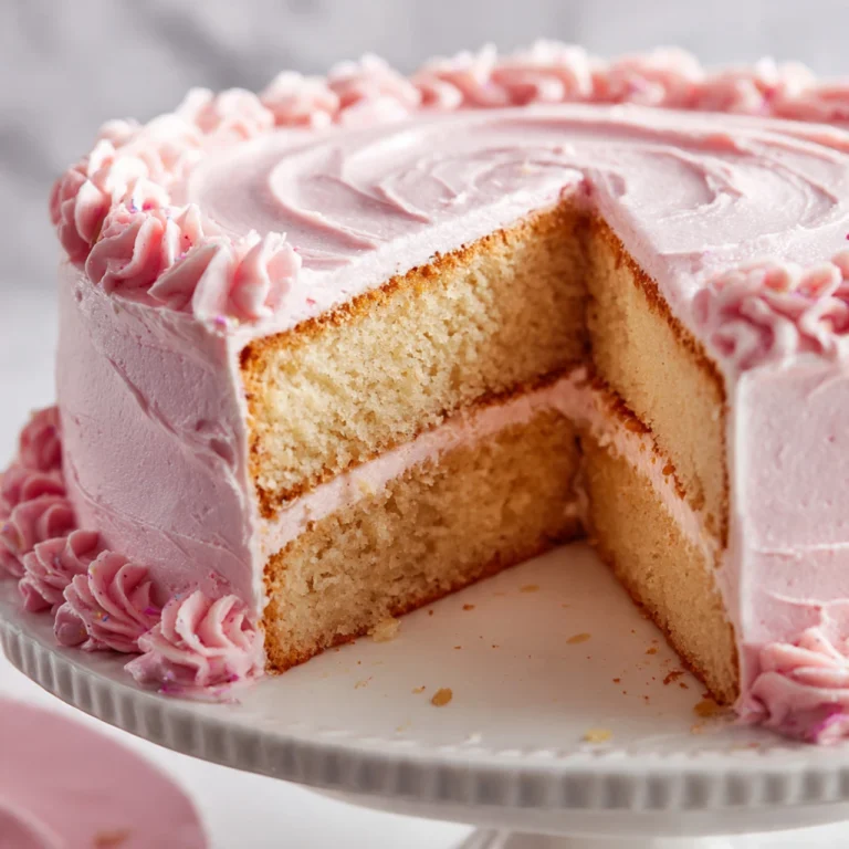 White Almond Cake With Whipped Buttercream Frosting White Almond Cake Whipped Buttercream Frosting